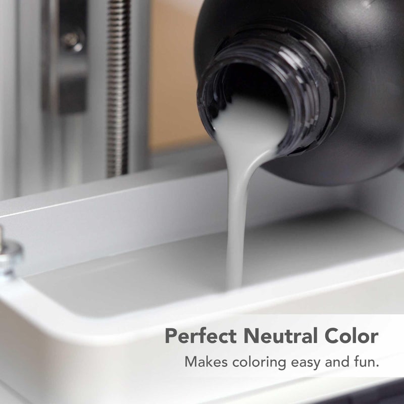 Phrozen 3D Printer ABS-Like Matte Gray Resin,405nm DLP LCD UV-Curing Photopolymer Resin for General Modeling and Prototyping, High Precision Printing, Low Odor, Non-Brittle (1kg) - Image 3